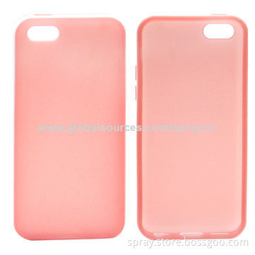 Dual-injection TPU Soft Skin Cases Covers for iPhone 5, 5S, Different Colors Combinations Available